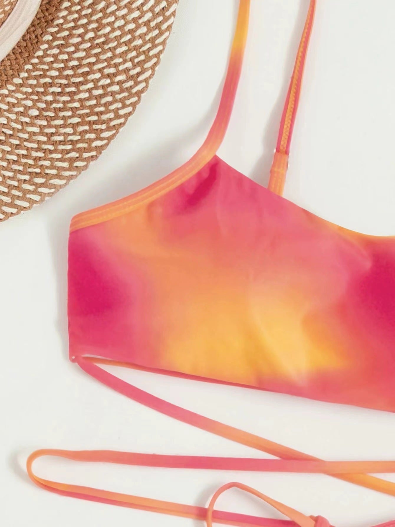 Sunset Seduction Bikini Set – Sexy Orange Swimwear | Girlie