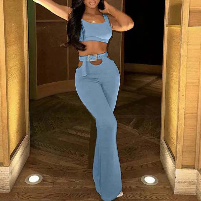 Chic Temptation Two-Piece Set – Elegant Sexy Outfit | Girlie